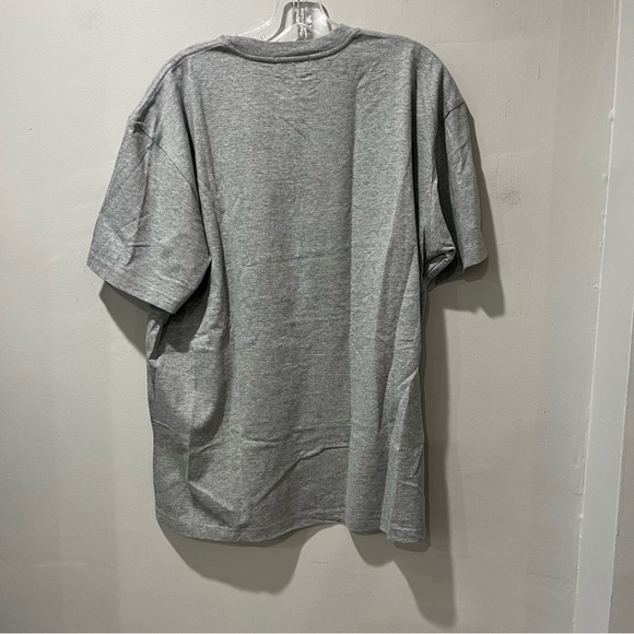 Flight Club Slant Logo Mens T Shirt Size XL Extra Large Heather Gray Short - Picture 4 of 5